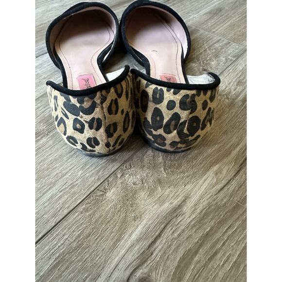 Betsey Johnson Cocoh Leopard  D'Orsay Flats size 6.5 - Picture 9 of 14